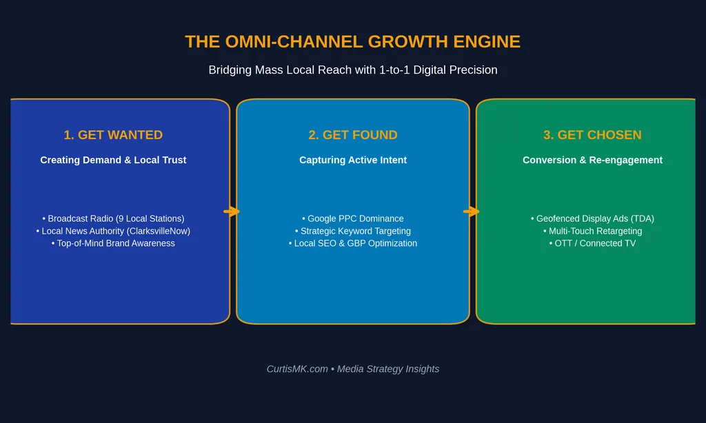 Building a Blended Growth Strategy: mass local reach and digital precision