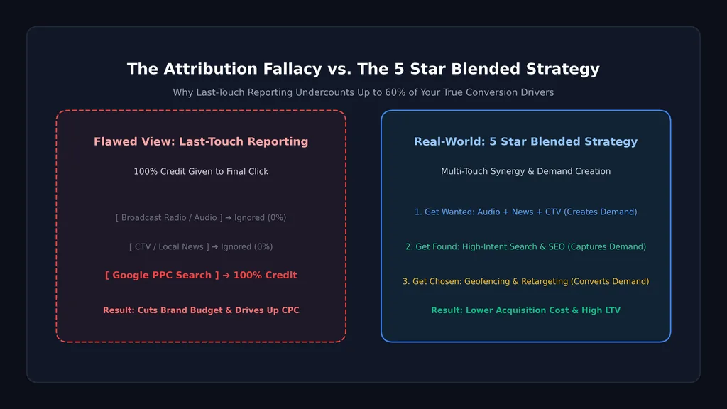 The Last-Touch Attribution Fallacy: Why Your Analytics Dashboard Is Misleading Your Growth Strategy