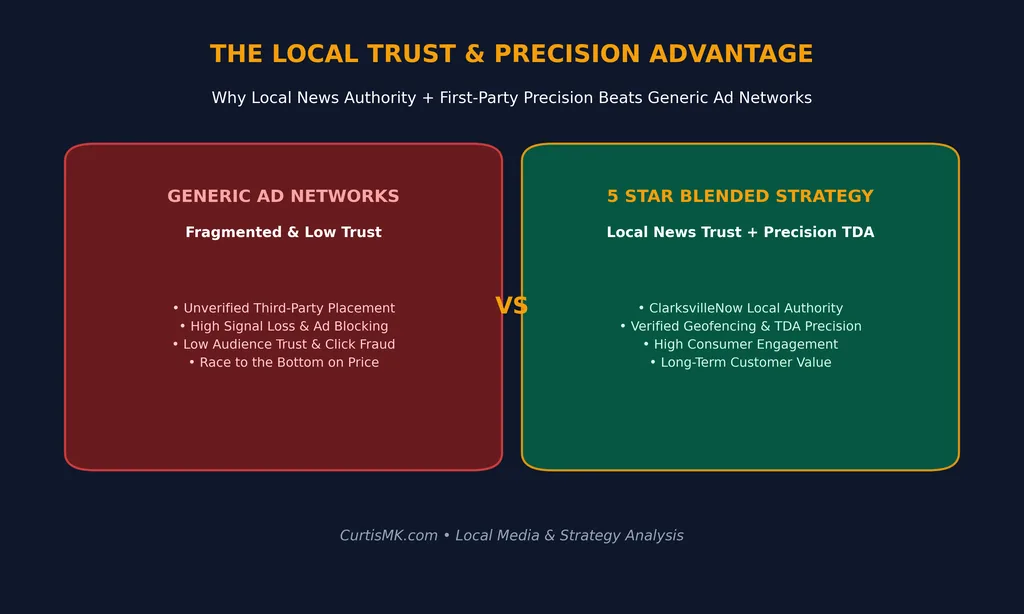 The Local Trust Advantage: local news authority and geofencing precision