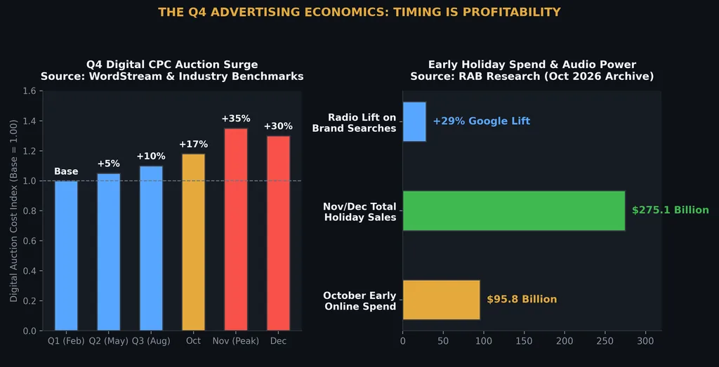 The Q4 Ad Inflation Trap supporting diagram